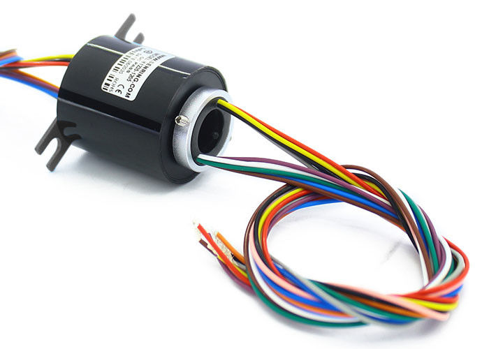 1000RPM Mini Hole Ingergal Precision Slip Ring Customized For More Circuits of Grote Stroom