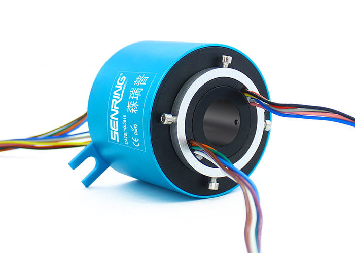 Door droeg Elektro Roterende Unie Misstap Ring Rotating Connector 25.4mm 10A