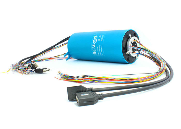 Industrieel van de Misstapring rotary joint electrical connector van het Bussignaal Gat 50mm OD 130mm