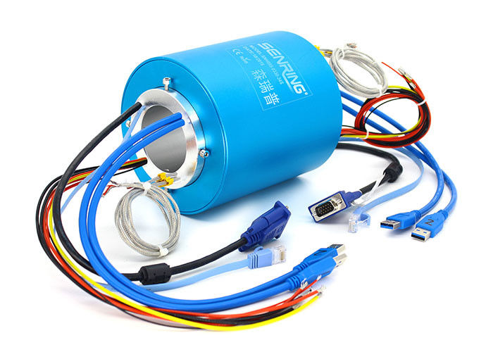 Industrieel van de Misstapring rotary joint electrical connector van het Bussignaal Gat 50mm OD 130mm